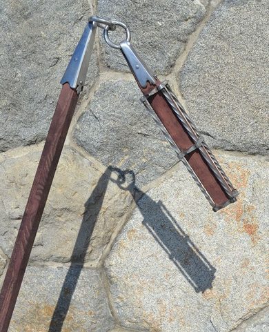 FLAIL, HUSSITE WAR WEAPON, REPLICA, XV. CENTURY
