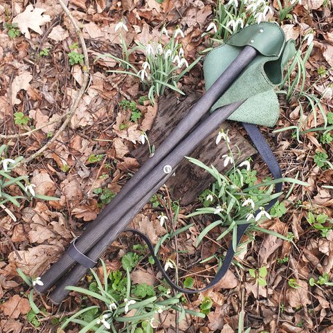 LEDER KLAPPSTATIV, STUHL - FÜR ANGLER