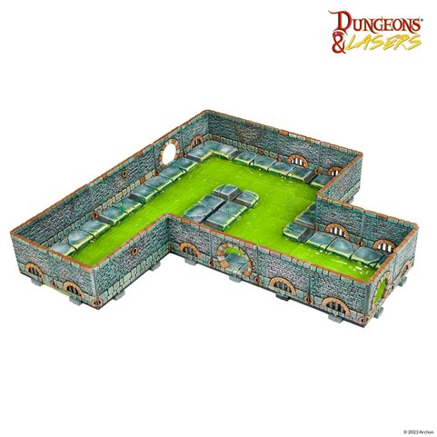 DUNGEONS & LASERS: SEWERS SET - THE PERFECT HIDEOUT. OUT OF SIGHT, AND OUT OF MIND