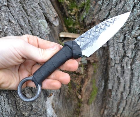 FINTAN, HAND FORGED CELTIC KNIFE