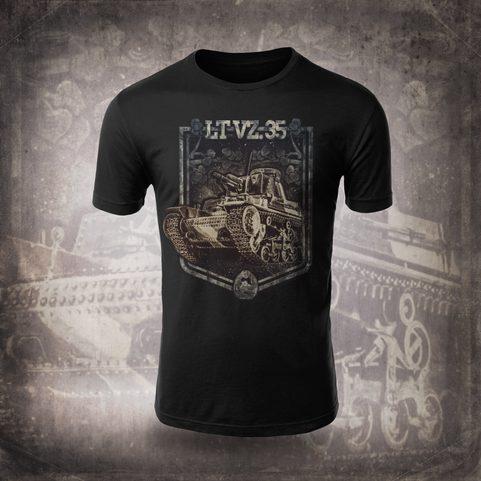 CZECHOSLOVAK LIGHT TANK LT VZ. 35, T-SHIRT