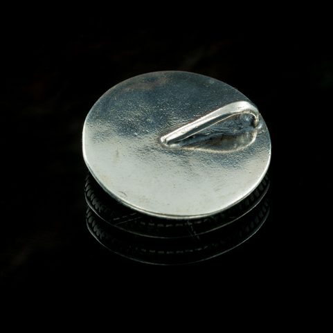 SUN CIRCLE, OPPIDUM ZAVIST, CELTIC PENDANT, SILVER