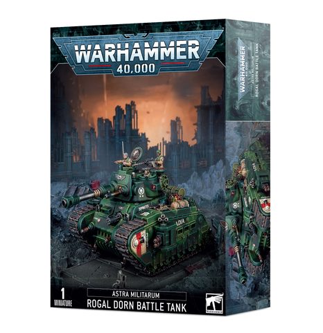 WARHAMMER 40K ASTRA MILITARUM ROGAL DORN BATTLE TANK