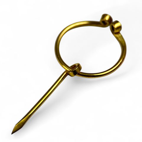 OMEGA BRASS BROOCH FOR LEGWRAPS