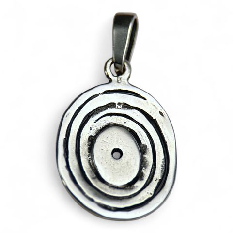 FOREST WELL, PENDENTIF, ARGENT AVEC AMÉTHYSTE