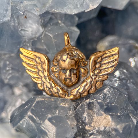 CUPIDON, PENDENTIF EN BRONZE