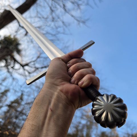 ONE-HANDED MEDIEVAL SWORD ADRED, FULL TANG