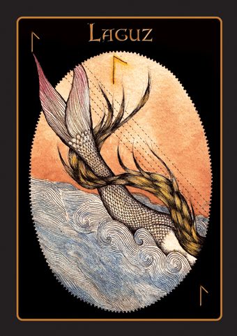 24 RUNE CARDS - RUNE ORACLE, GB EDITION