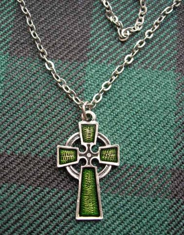 CELTIC CROSS- GREEN EMAIL