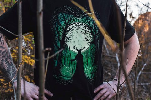 HERNE, THE GUARDIAN OF THE FOREST, T-SHIRT