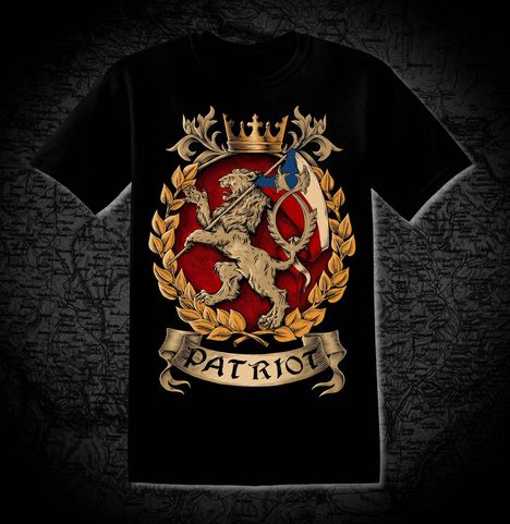 PATRIOT - BOHEMIA, T-SHIRT