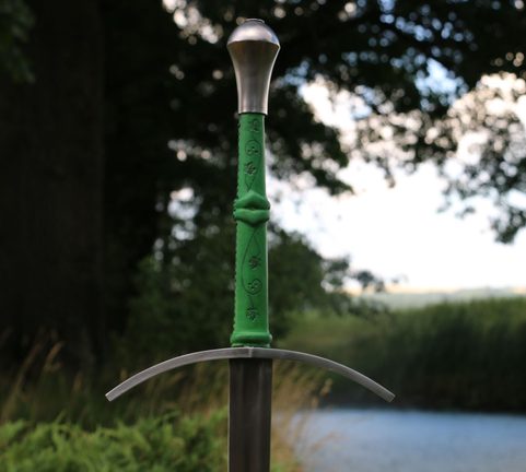 HARPION, ÉPÉE MÉDIÉVALE À UNE MAIN ET DEMI.