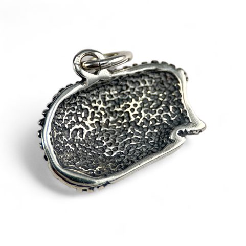 HEDGEHOG, SILVER PENDANT