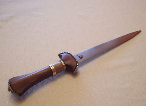 DAGGER YEAR 1500, HAND FORGED