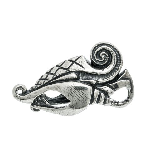 DREKI, PENDENTIF DE STYLE VIKING, ARGENT STERLING