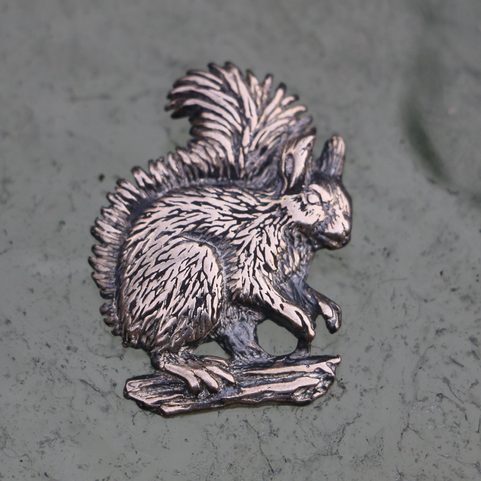 EICHHÖRNCHEN, SILBER-ANHÄNGER AG 925