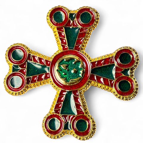 FRANCONIAN CROSS, GERMANY, 8TH CENTURY, BROOCH