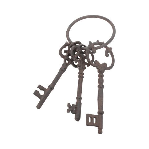 KEYS TO THE MEDIEVAL CHAMBER 14.5CM, METAL
