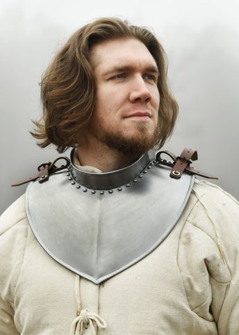 MEDIEVAL GORGET, 1.2 MM STEEL