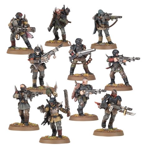 WARHAMMER 40K: CHAOS SPACE MARINES - TRAITOR GUARDSMEN SQUAD