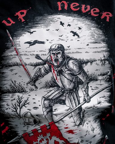 NEVER GIVE UP, T-SHIRT