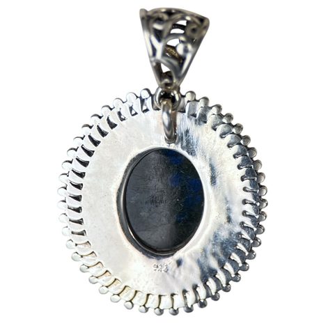 ATLANTIS, SILVER PENDANT, LABRADORITE, AG 925/1000