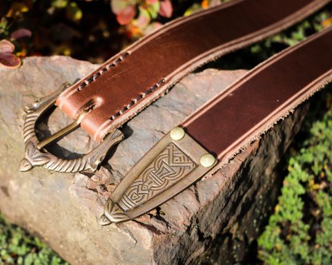 SLEIPNIR, VIKING LEATHER BELT