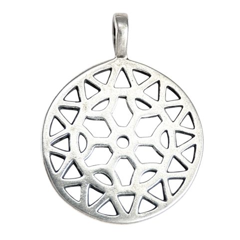 HISTORISCHER ANHÄNGER, BRONZEZEIT, SILBER 925