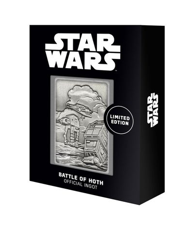 STAR WARS ICONIC SCENE COLLECTION LIMITED EDITION INGOT BATTLE FOR HOTH