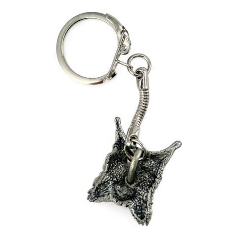 LYNX ISLANDER- LYNX, KEY CHAIN ZINC ANTI-SILVER