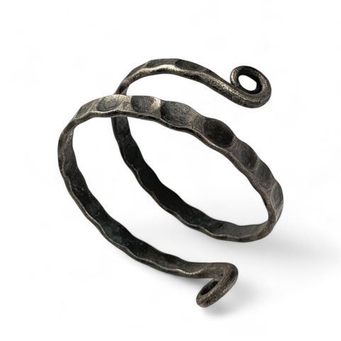 FORGED ARM RING, CELTIC ORNAMENT