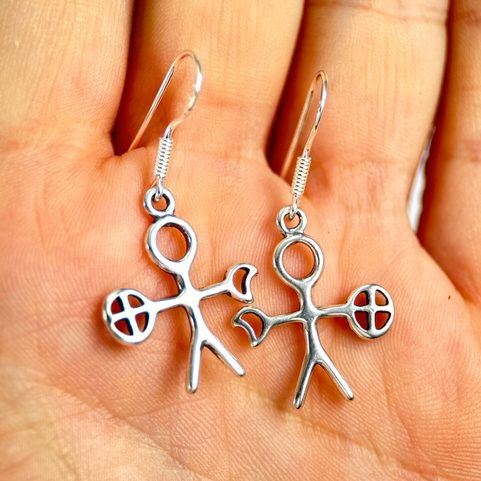 NOAIDI - SAMI SHAMAN, EARRINGS SILVER 925