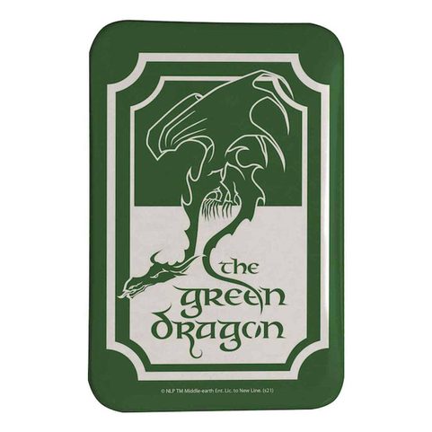 MAGNET LE SEIGNEUR DES ANNEAUX LE DRAGON VERT
