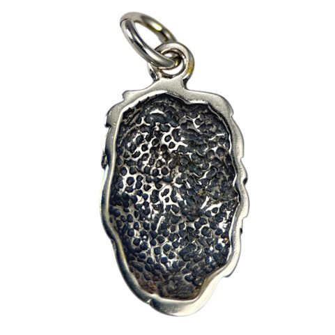 HOPS - HOP CONE, SILVER PENDANT