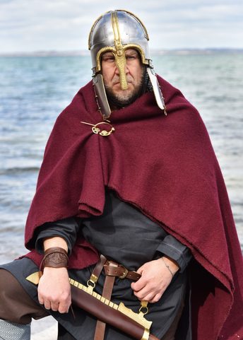COPPERGATE HELMET, WITH BUTTED AVENTAIL, 1.6 MM STEEL