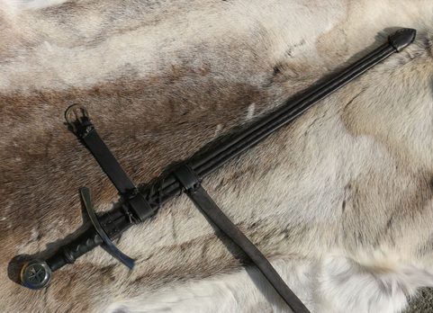 MEDIEVAL SWORD SCABBARD - GASPAR