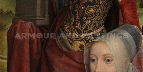 FERRURES DE CEINTURE MÉDIÉVALES. XVE SIÈCLE, ALLEMAGNE, PAIRE