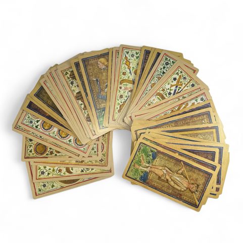 CARTES DE TAROT, VISCONTI SFORZA PIERPONT MORGAN TAROCCHI DECK