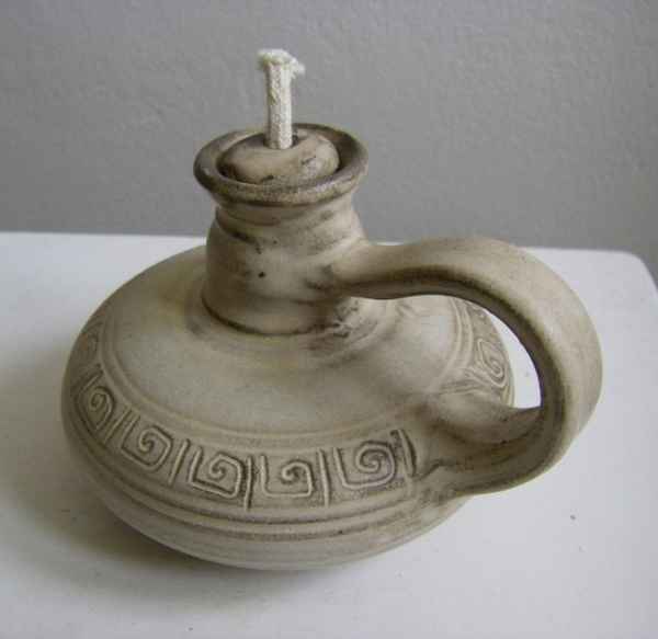 TABLE OIL LAMP, ceramic oil lamps, candle holders Lighting, Home decor