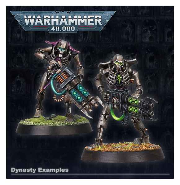 Warhammer 40k – 13 Guerriers Nécrons Pro Painted – Games Workshop