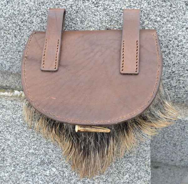 fur belt bag