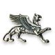 SCYTHIAN GRIFFIN, silver pendant by Wulflund, Ag 925