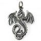 ETERNAL DRAGON - silver pendant Ag 925