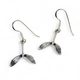 Druid Mistletoe, earrings, silver