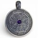 VESNA, Slavic silver jewelry, Moravia Magna, amethyst