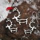 PORO, Sami reindeer, jewellery set, silver 925