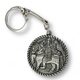 Falconer, keyring zinc antique silver