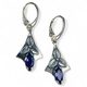 SHAMROCK, earrings, silver, ijolit