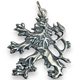 BOHEMIAN LION, silver pendant