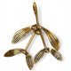 Druid Mistletoe, pendant, bronze